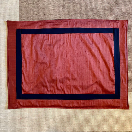 Image Title Asana Silk & Wool Meditation Mat